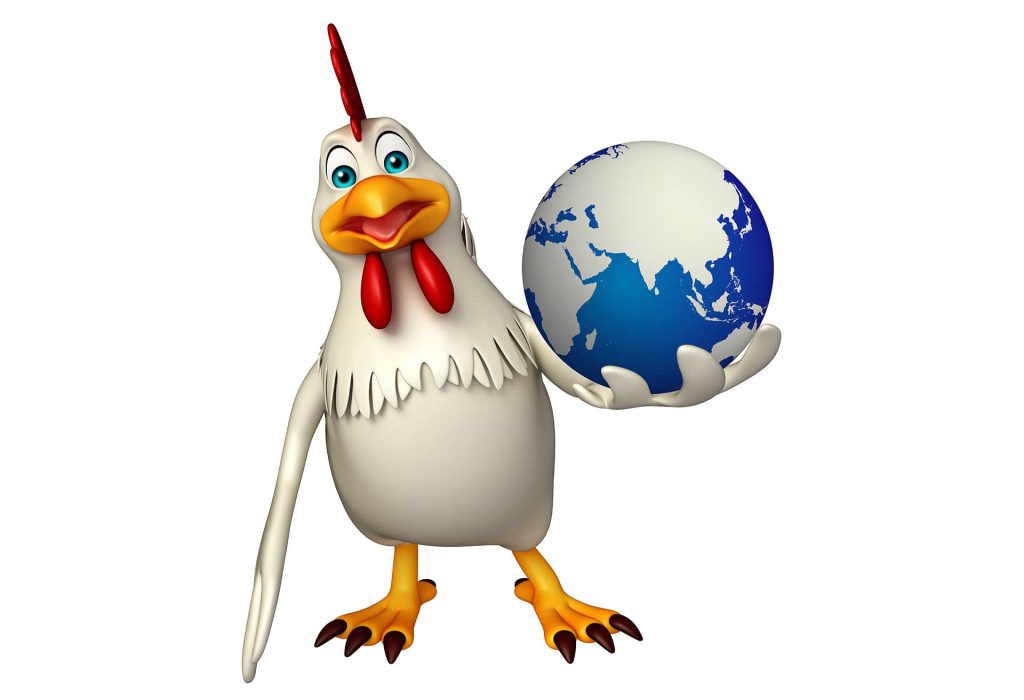 Chickens are fine… everywhere