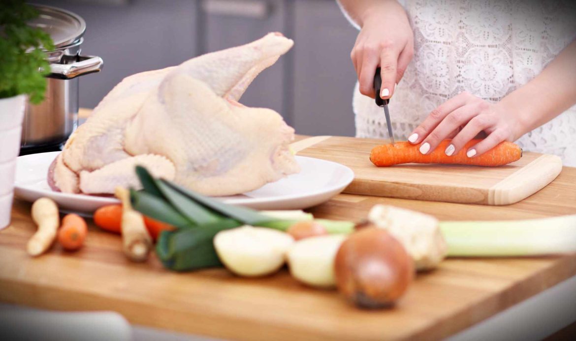 Why is chicken from the poultry industry safe?