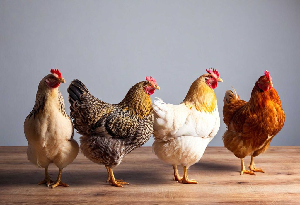 How does genetic selection work in poultry farming?