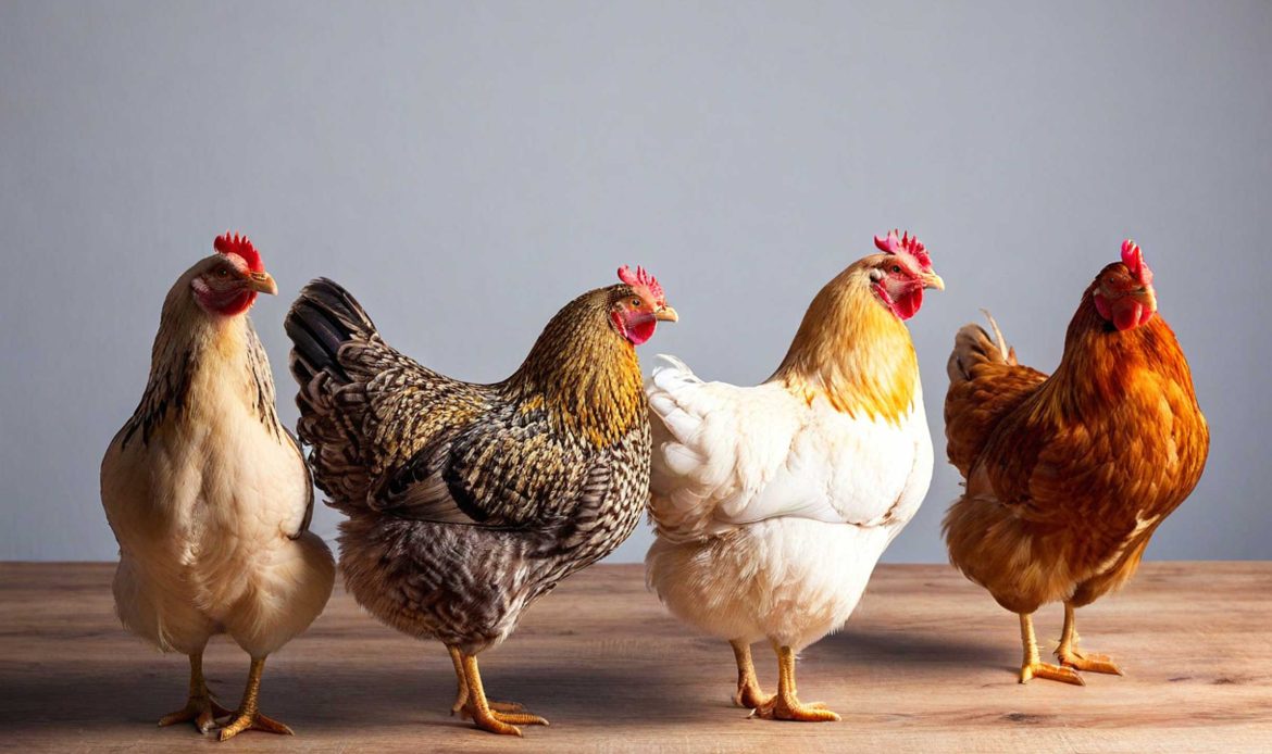 How does genetic selection work in poultry farming?