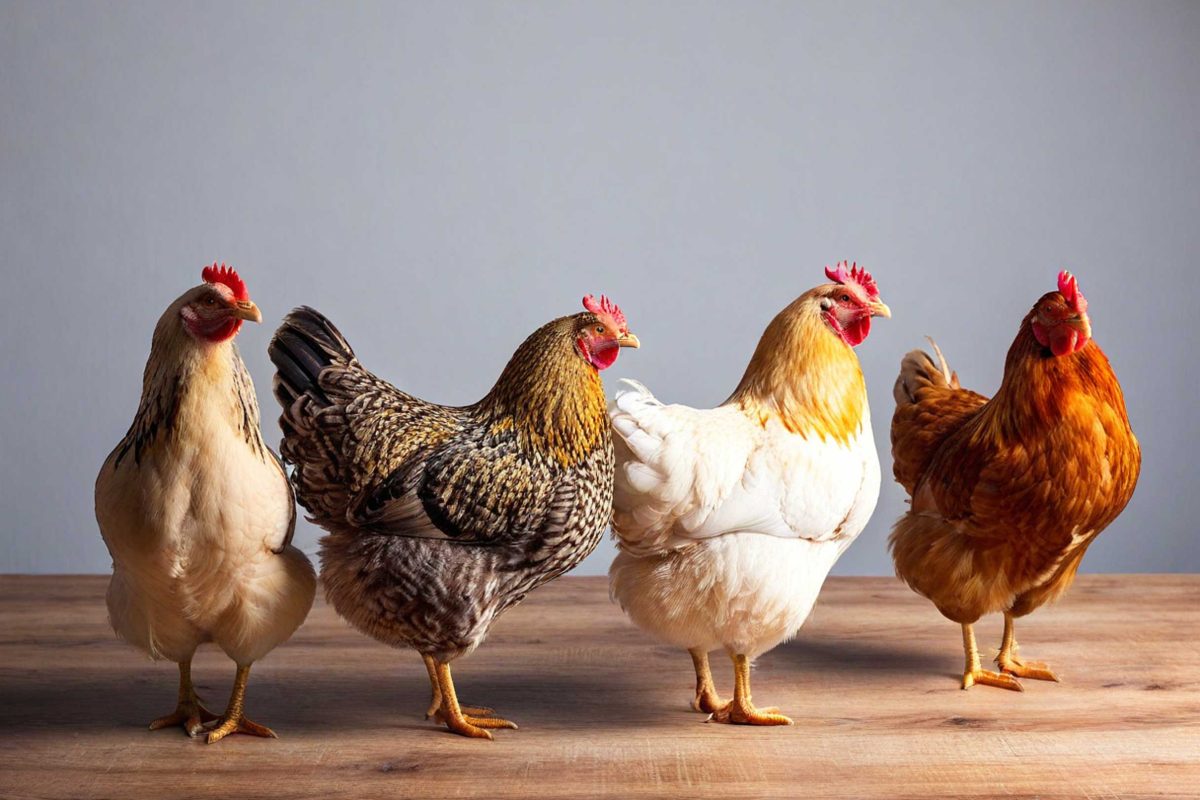 How does genetic selection work in poultry farming?