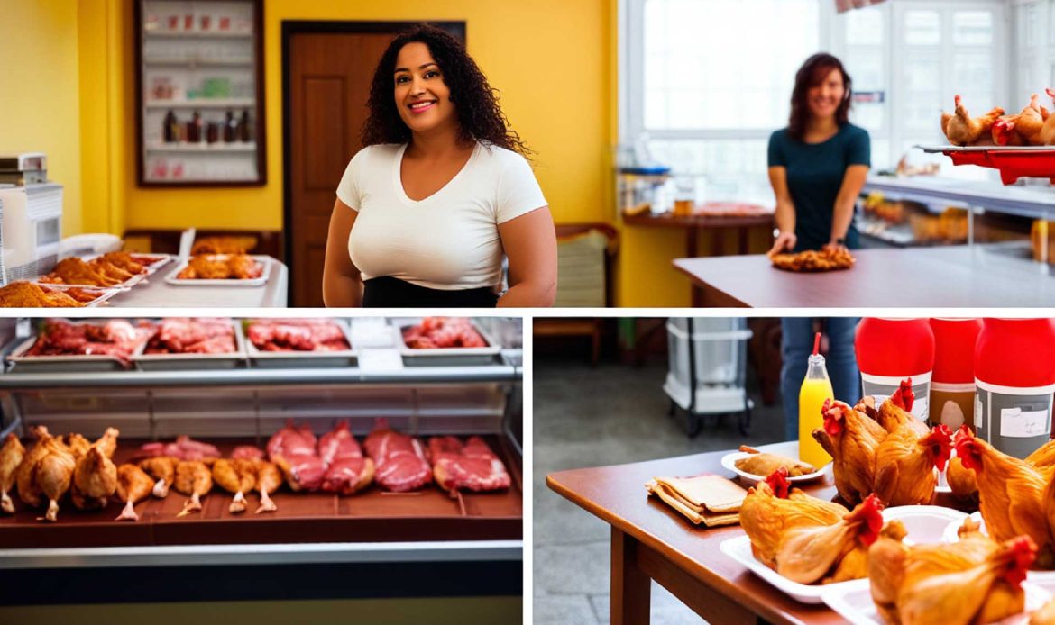 How much chicken goes through supermarkets, fast food restaurants, and restaurants? (2 of 2)