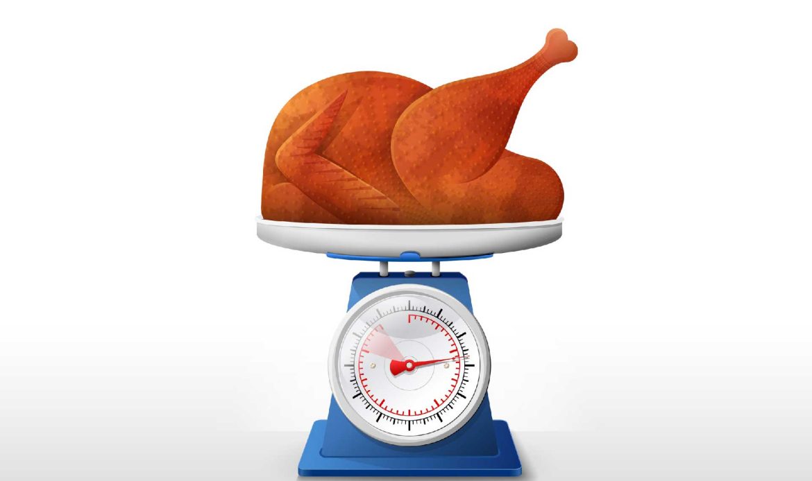This is why today fewer chickens are needed to produce the same amount of meat