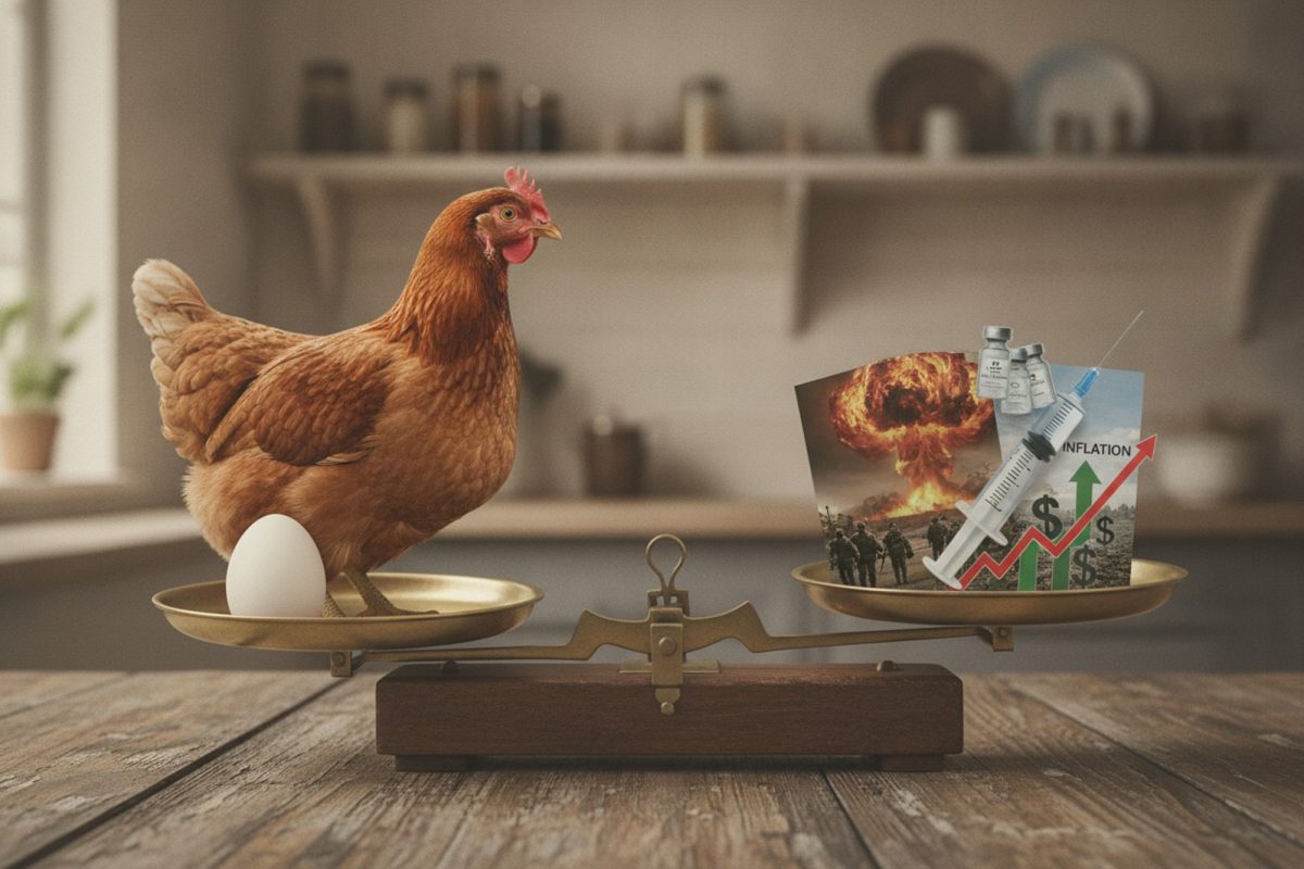Who ensures our protein supply when the world becomes unstable?