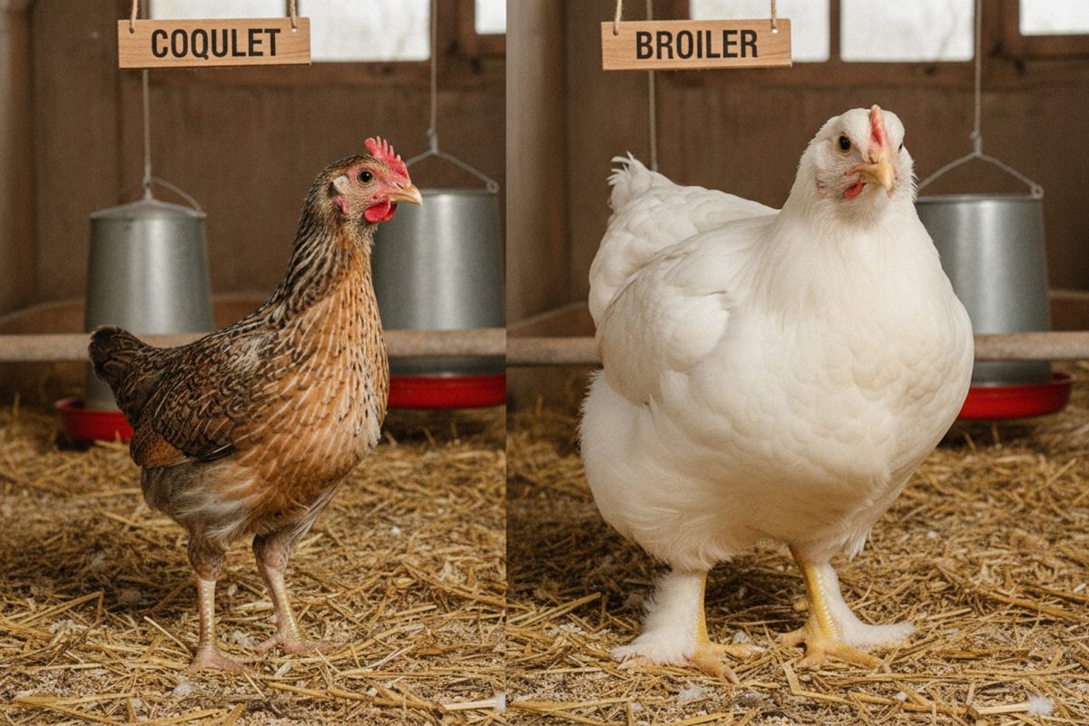What kind of chickens are cockerels?