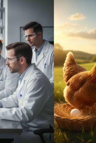 What we don’t see behind a chicken breast or an egg