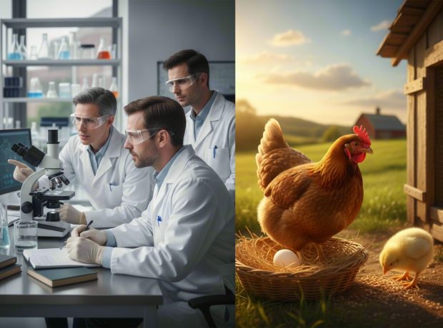 What we don’t see behind a chicken breast or an egg