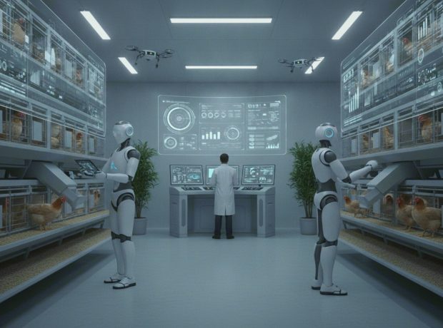 The poultry industry few people talk about: when innovation, artificial intelligence and animal welfare work together